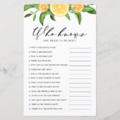 Lemonen die weten hoe ze het beste schoenspel omge (Voorkant)