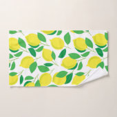 Lemonen en bladeren bad handdoek (Handdoek)