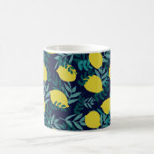 Lemonen en bladeren koffiemok (Center)