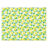 Lemonen en bladeren tafelkleed (Voorkant (Horizontaal))