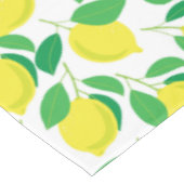 Lemonen en bladeren tafelkleed (Gekanteld)