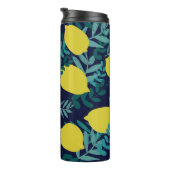 Lemonen en bladeren thermosbeker (Geroteerd rechts)