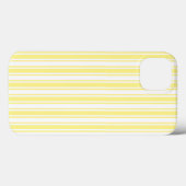 Lemongeel en wit snoep strepen Hoesje-Mate iPh Case-Mate iPhone Case (Achterkant (horizontaal))