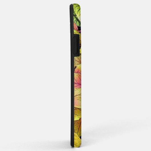 Lemongeel, Limoen-groen en bleekroze bladeren Case-Mate iPhone Case (Achterkant/rechts)