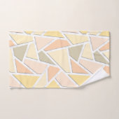 Lemongeel mozaïekpatroon bad handdoek (Handdoek)