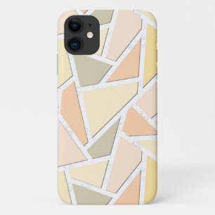 Lemongeel mozaïekpatroon Case-Mate iPhone case