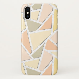 Lemongeel mozaïekpatroon Case-Mate iPhone case