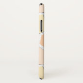 Lemongeel mozaïekpatroon Case-Mate iPhone case (Achterkant / rechts)