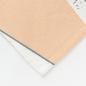 Lemongeel mozaïekpatroon fleece deken (Hoek)