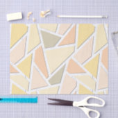 Lemongeel mozaïekpatroon tissuepapier (Craft)