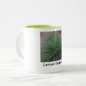 Lemongras op de Caraïbische manier...Een beker van Tweekleurige Koffiemok (Voorkant links)