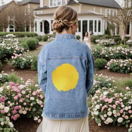 Lemonhaze Daydream Denim Jacket (Huwelijk Achterkant)