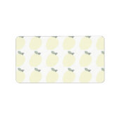 Lemonlabels (Cadeaus/Jar/Adres/Naam Labels) Etiket (Voorkant)