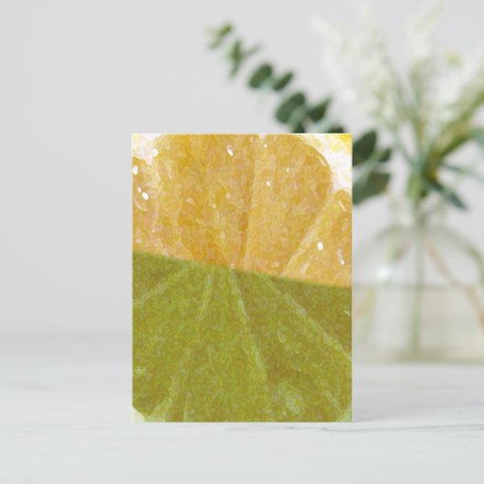 LemonLem... Briefkaart (Staand voorkant)