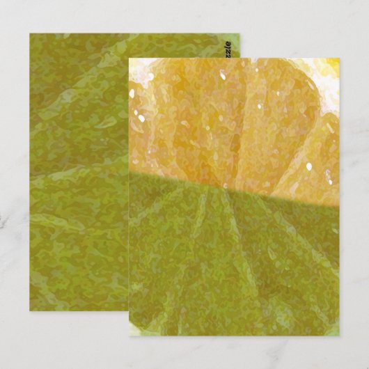 LemonLem... Briefkaart (Voorkant / Achterkant)