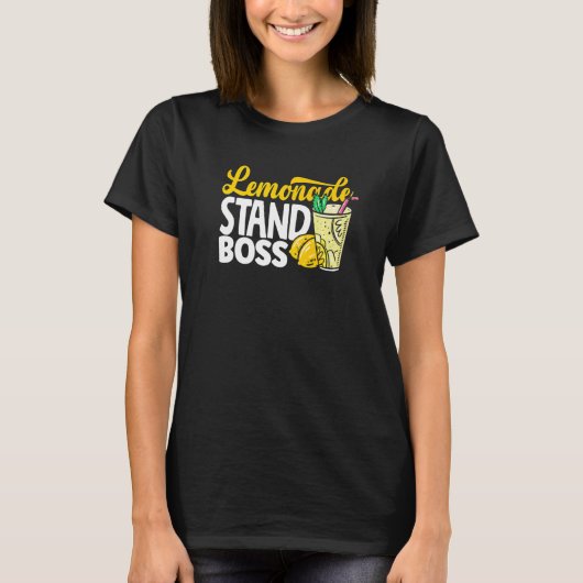 Lemonnaat Standaard Boss Lemon Juice Store T-shirt (Voorkant)