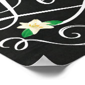 Lemonnaat standaard wandkunst - Gebeurtenisteken Poster (Hoek)