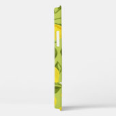 Lemons achtergrond. Hand getrokken overlappende ac Case-Mate iPhone Case (Achterkant / Rechts)