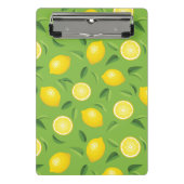 Lemons Achtergrondpatroon Mini Klembord (Voorkant)