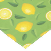 Lemons Achtergrondpatroon Tafelkleed (Gekanteld)