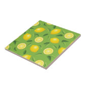 Lemons Achtergrondpatroon Tegeltje (Zijkant)