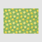 Lemons Achtergrondpatroon Tissuepapier (Voorkant)