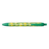 Lemons Achtergrondpatroon Zwarte Inkt Pen (Achterkant)