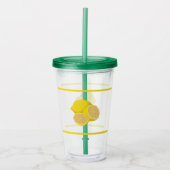 Lemons Acryltumbler Acryl Drinkbeker (Voorkant)