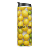 lemons and limes thermosbeker (Geroteerd rechts)