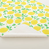Lemons Baby Sherpa Blanket Sherpa Deken (3/4)