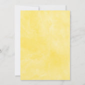 Lemons Baby shower per post Kaart (Achterkant)