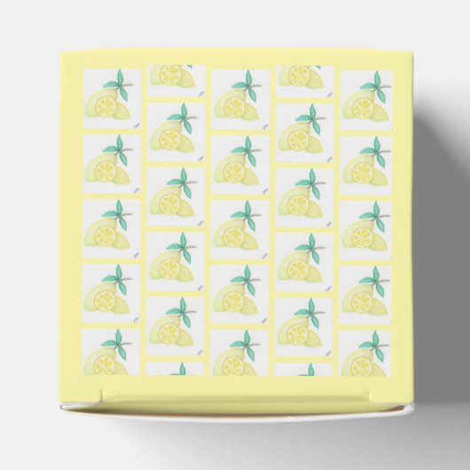 Lemons Bedankdoosjes (Bovenkant)