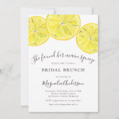 Lemons Bridal Brunch Uitnodiging (Voorkant)