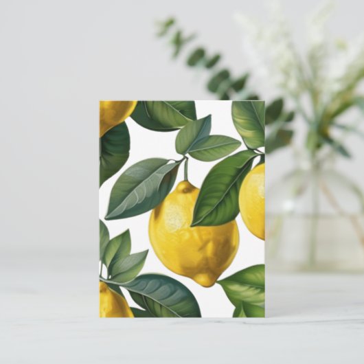 Lemons Briefkaart (Staand voorkant)