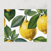 Lemons Briefkaart (Achterkant)