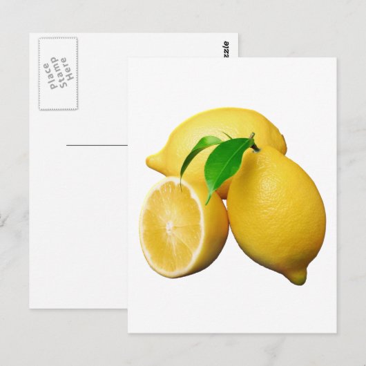 Lemons Briefkaart (Voorkant / Achterkant)