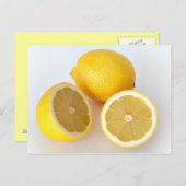 LEMONS BRIEFKAART (Voorkant / Achterkant)