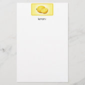 Lemons Briefpapier (Voorkant)