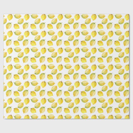 Lemons Cadeaupapier (Vlak)