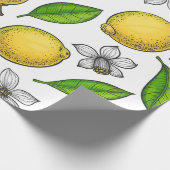 Lemons Cadeaupapier (Hoek)