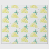 Lemons Cadeaupapier (Vlak)