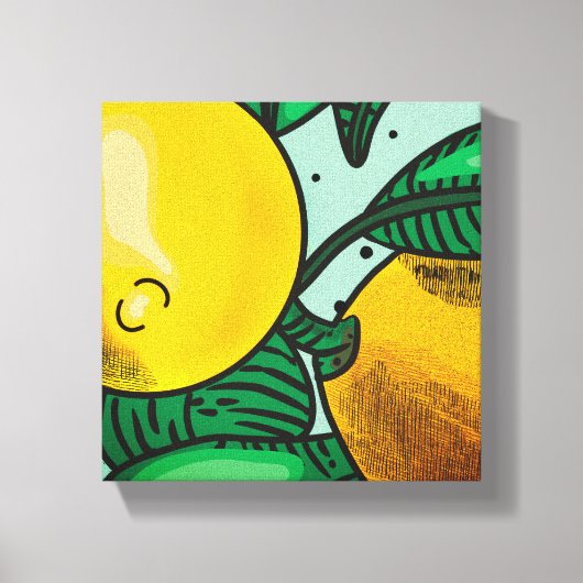 Lemons Canvas Afdruk (Voorkant)
