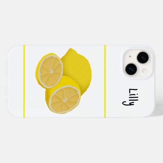 Lemons Case-Mate iPhone Case (Achterkant (horizontaal))