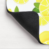 Lemons | citroenmoten | patroon van zonnige citrus muismat (Hoek)