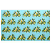 Lemons Citrus Fruit Floral Stof (Fat Quarter)