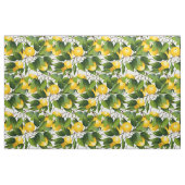 Lemons Citrus Fruit Floral Stof (Fat Quarter)