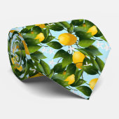 Lemons Citrus Fruit Florence Party Stropdas (Opgerold)
