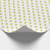 Lemons Citrus Simple Modern Cadeaupapier (Hoek)