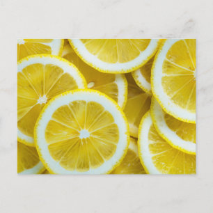 Lemons Close-up Foto Briefkaart