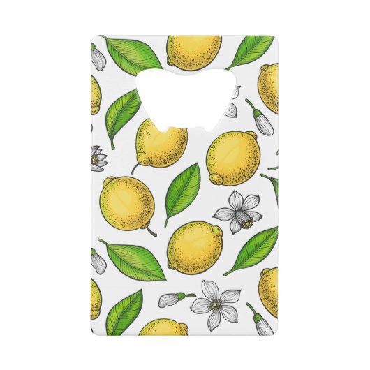 Lemons Creditkaart Flessenopener (Voorkant)